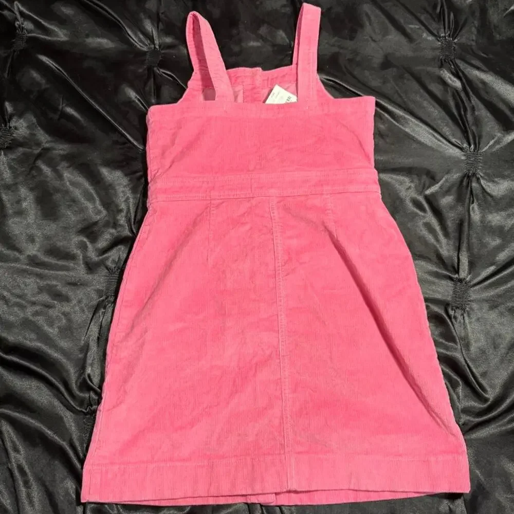 Crewcuts nwt pink corduroy dress